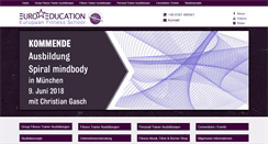 Desktop Screenshot of euro-education.com